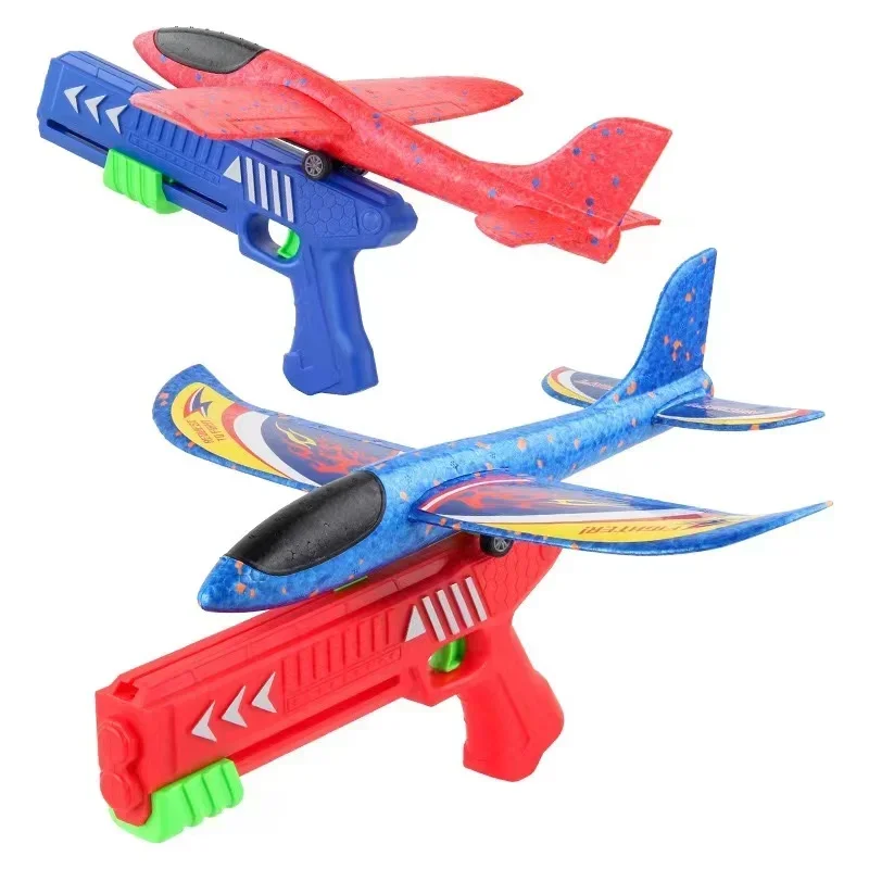 Catapult Launcher Toy - Bambini 24/34cm schiuma aereo giocattolo pistola