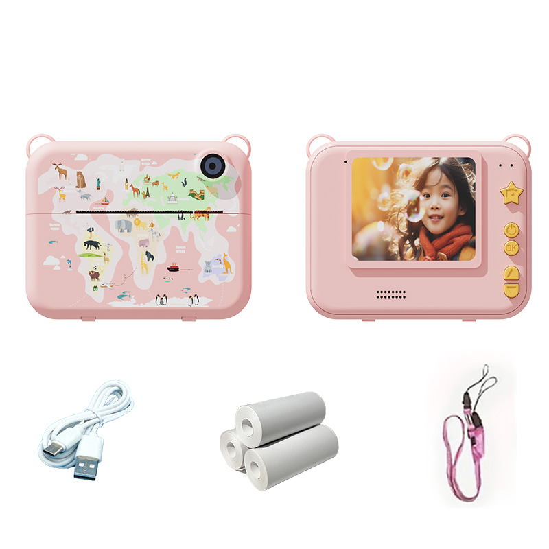 Kids Toys 3 Year Old - Fotocamera Istantanea per Bambini 1080p Alta
