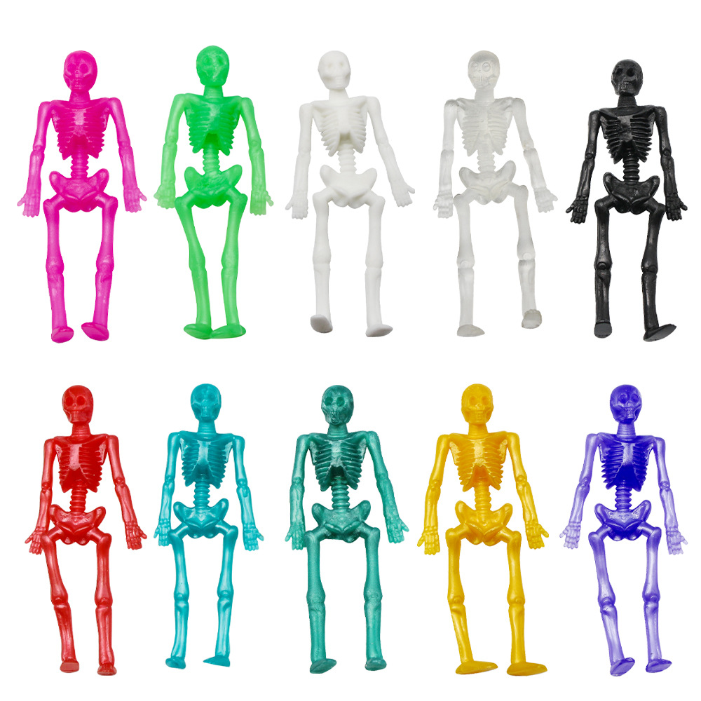 Kids Zombie Toys - 15/25PCS Estensibile Scheletro Uomo Bomboniere per