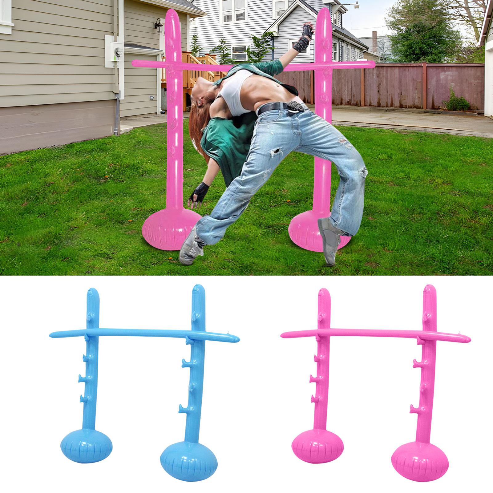 Kids Yard Toys - Set da gioco gonfiabile Limbo da