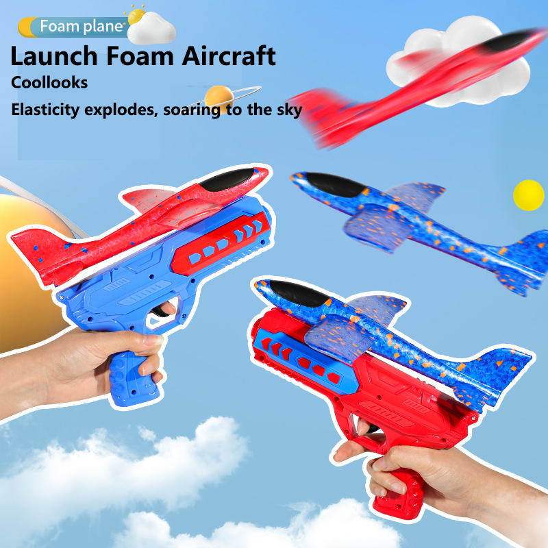 Catapult Launcher Toy - Giocattolo Lanciatore di Aerei in Schiuma