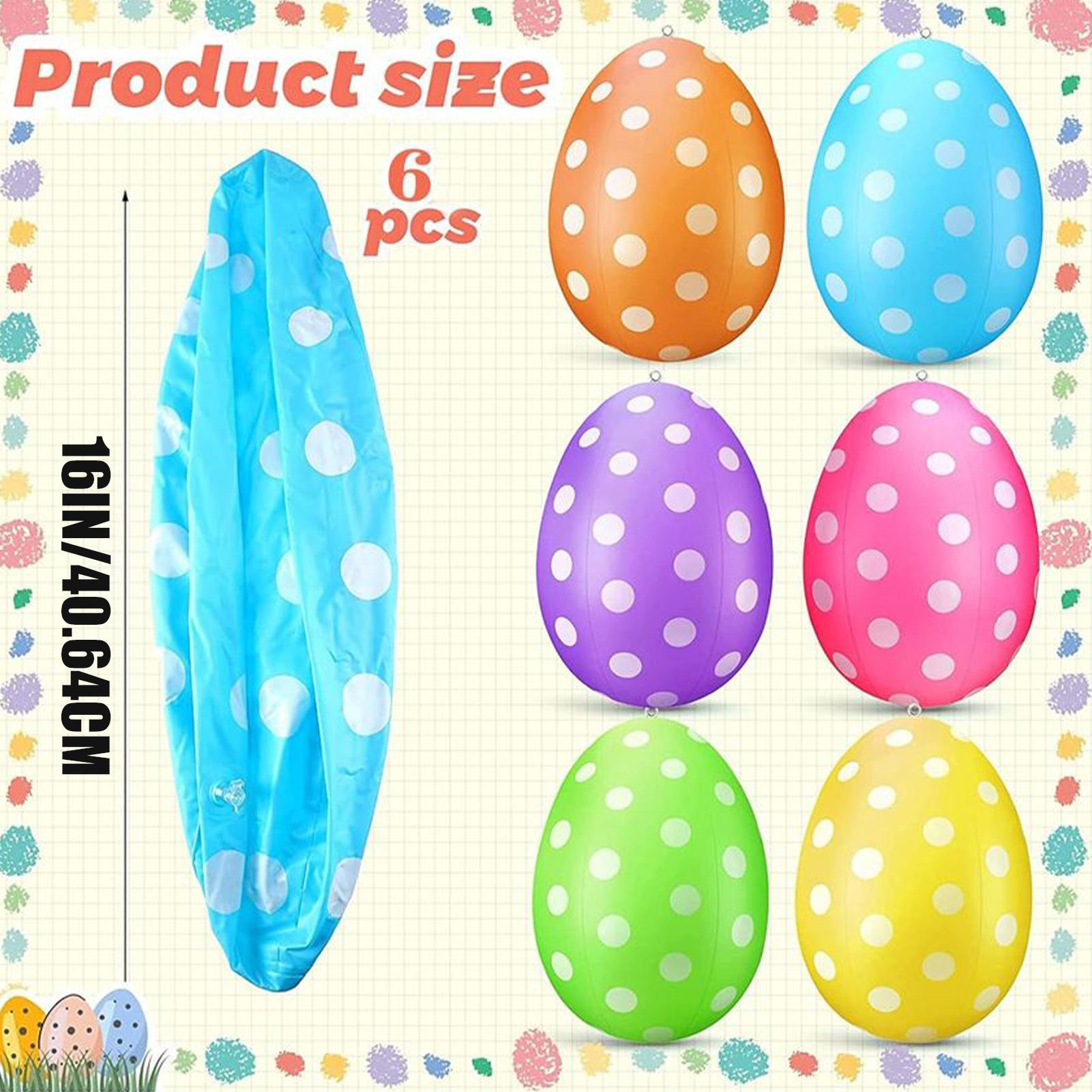 Uova di Pasqua Gonfiabili 6 Pz - Kids Yard Toys recensione e prezzo