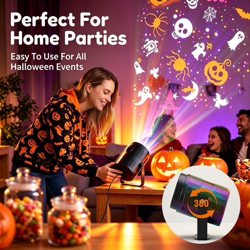 Proiettore LED per Halloween e - Kids Yard Toys recensione e prezzo